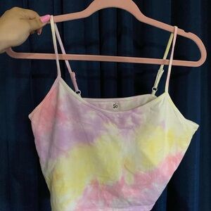 New watercolors crop top